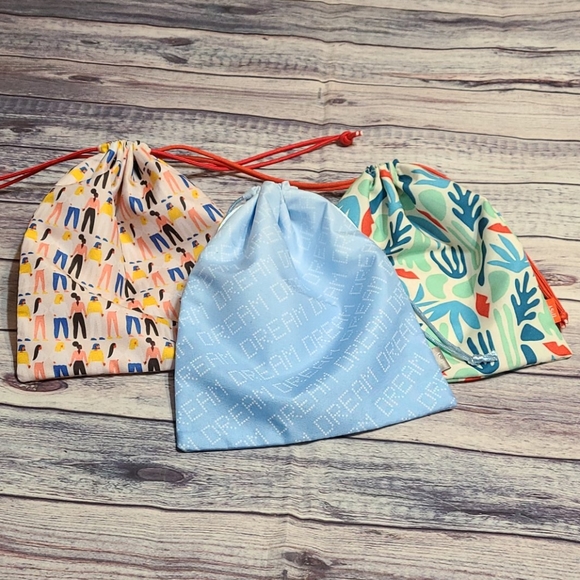 Set of 3 drawstring bags - Picture 5 of 5